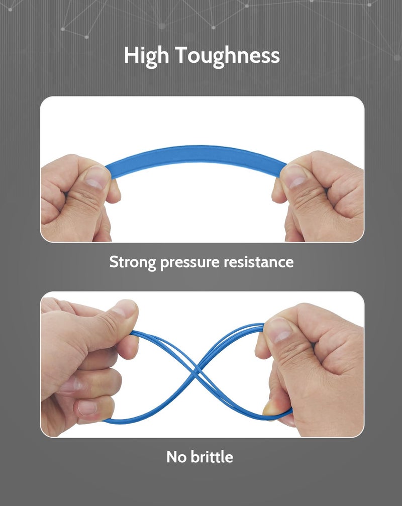 DURAMIC 3D PLA+ Filament 1.75mm 1Kg Blue, PLA Plus Filament 1Kg Spool(2.2lbs) Tougher and Stronger, Dimensional Accuracy Probability +/- 0.02mm - Image 2